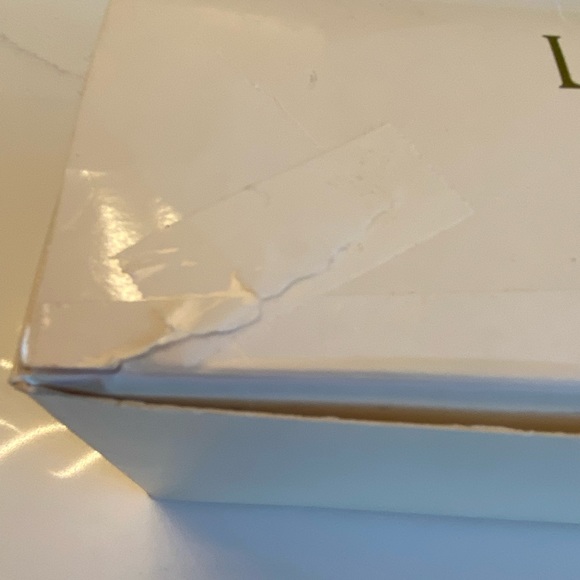 Lenox Mothers Day Vase Original Box Gold Rim Heart Charm Pink Bow Flowers 6.5” - Picture 10 of 10